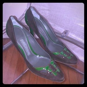 New Proenza Schouler Brown Suede Pumps